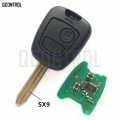 QCONTROL Car Remote Key DIY for PEUGEOT Partner Complete with Chip|car remote|car remote keycars cars - ebikpro.com