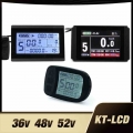 Electric Bicycle Display KT LCD Meter LCD3 LCD8HU LCD5 For KT Intelligent Controller 24V 36V 48V Ebike Panel Julet waterproof|El