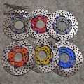 Universal motorcycle Aluminum alloy Floating brake discs 200mm Rapid cooling brake pads For Honda DIO AF28 AF18 ZX AF34 AF35/36|