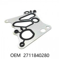 2711840280 2711840380 For Mercedes M271 W204 C180 C200 E200 SLK Oil Filter Housing Gasket / Radiator Oil Cooler Gasket Kits|Inta