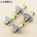 LARBLL 4Pcs/Set Car Door Lock Touch Striker Pins Holder Gaskets Bolts For VW Passat B3 B4 Golf 2 MK2 Polo Scirocco Seat Toledo|