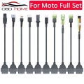 OBD2 Extension Cable For Moto Cable Full Set For YAMAHA 3Pin/4Pin For Honda 4Pin/6Pin For KTM 6Pin For K+CAN Universal Cable|Car