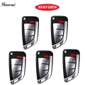 Xhorse Xkkf20en Universal Proximity Smart Remote Key 4 Buttons For Wire Universal For Vvdi Key Tool English Version 1/3/5/10pc -