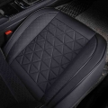 PU Leather Car Seat Cover Protector Waterproof 3D Wrapped Front Seat Cushion Interior Seat Mat Auto Accessories NEW|Automobiles