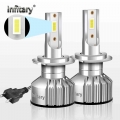 Infitary Mini Car H7 H4 Led Headlights 26000lm 6500k H1 H3 H11 H13 Hb3 Hb4 Hb5 9005 9006 9007 Ice Diode Lamp Auto Fog Light Bulb