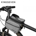 Kingseven Bicycle Front Bag 1.4l Touch Screen Cycling Phone Bag Mtb Mountain Road Waterproof Top Tube Frame Bag Bike Accessories