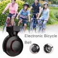 130db Electric Horn Rechargeable Whistle Car Mountain Waterproof Bell Anti Theft Bicycle Accessories Cycling Accessories|Bicycle