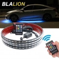 12V Car LED Underglow Light Underbody Lighting Waterproof Decorative Ambient Lamp Neon Strips Car Atmosphere Lights APP Control|