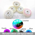 LED Flash Speed Wheel Flash Shining Inline Speed Skates Wheel Magnet Core 90mm 100mm 110mm Purple Blue Green White Colorful 8pcs