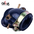 Glixal Intake Manifold GY6 125cc 150cc Chinese Scooter Parts Intake 152QMI 157QMJ ATV Go Kart Buggy (2 Vacuum Port)|intake manif