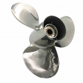 Boat Propeller 11 1/8x14 for Yamaha 40HP 55HP 3 Blades Stainless Steel Prop SS 13 Tooth RH 11.125x14|Marine Propeller| - Offic