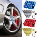 19mm 20 Pcs Car Wheel Nut Caps Protection Covers Caps Car Tyre Nut Bolt Exterior Decoration Anti Rust Auto Hub Screw Cover HOT|