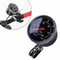 Mechanical Bike Speedometer Classic Mountain Road Bike Computer Waterproof Cycling Odometer Stopwatch Bicycle Tachometer Gauge|B