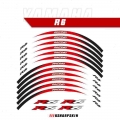 12 Strips New Sale Reflective Motorcycle Decals Wheels Rim Motorbike Moto Stickers Decoration Styling For Yamaha Yzf R6 R6 - Dec