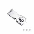 Marine Grade Stainless Steel 304 Cabinet Door Swivel Eye Locking Safety Hasp Latch Clasp For Boat Yacht Hardware Accessories - M