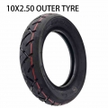 Electric Scooter solid Tires 10x2.50 Solid Wheel Tyres Tyre Inflation Free for 8/10 inch Electric Scooter Accessory|Tyres| - O