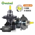 Ovehel Car Headlight Bulb H7 Led H4 H11 33000lm 110w Canbus Led H8 Hb4 Hb3 9005 9006 D1s D2s H1 Led Lamp Fog Lights 6000k 12v -