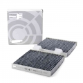 64319312318 64319237157 Carbon Cabin Air Filter 1 Pair for BMW X3 X4 ALPINA XD3 F25 2.0L 3.0L (2010 ) CUK19004 LAK630S|Air Filte