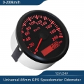 Universal 85mm Gps Speedometer Gauge 120km/h 200km/h Car Dc - ebikpro.com