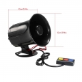 Car Styling DC12V 3 Tone Sounds Loud Speaker car motorcycle horn 105 115dB Security Warning Siren Horn Auto Accessories|Multi-to