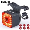 Giyo Smart Bicycle Lighting Rear Taillight Bicycle Lantern Led Safety Flashlight Brake Cycling Lamp Usb Charge Bike Accessories