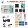 Origiginal Ezp2019 High-speed Usb Spi Programmer Ezp 2019 Support24 25 93 Eeprom 25 Flash Bios Chip Full Set + 10/12pcs Adapters