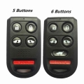 Wfmj Replacement For 2005 2006 2007 2008 2009 2010 Honda Odyssey Keyless 5 Buttons Smart Key Shell Case Fob - Car Key - Officema