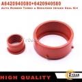 For Mercedes-benz Om642 Seal Kit Seal Kit Pistons Auto Rubber Turbo & Breather Intake Seal Kit A6420940080+6420940580 - Air