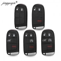 jinyuqin Car Smart Key Case Shell For Jeep Grand Cherokee Dodge Ram 1500 Journey Charger Dart Challenger Durango Chrysler 300|Ca