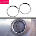 Accessories For Nissan Micra March K13 2011 2012 2013 2014 2015 2016 2017 Chrome A/c Air Vent Ring Cover Trim Car Styling Frame