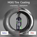 Hgkj 300ml Car Tire Shine Spray Multi-purpose Tire Wheel Refurbishing Agent Cleaner Polishing Protection Car Accessories - Leath