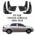 Mud Flaps For Toyota Corolla 2004-2018 4pcs/set Splash Guards Mudflaps Front Rear Mudguards Fender Scratch Resistant - Mudguards