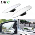 2pcs Car Mirror 360 Degree Wide Angle Convex Blind Spot Mirror Parking Auto Motorcycle Rear View Adjustable Mirror Accessories -