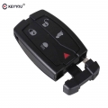 Keyyou New Replacement 5 Buttons Remote Key Blade Fob Shell Case Fit For Land Rover Freelander 2 3 - Car Key - Off