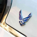 1pcs America Air Force Car Sticker Badge Metal Emblem Fit For Universal Auto Head Decoration Accessories Motorcycle