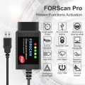 Elm327 V1.5 Hs Ms-can Made For Forscan Pro Car Scan Tool For Ford Hidden Function Programming Obd2 Diagnostic Scanner - Code Rea