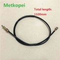 motorcycle GN250 speedometer cable wire line for Suzuki 250cc GN 250 speedo meter transmission parts length 110cm 34910 38301|En