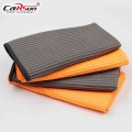 Car Microfiber Glass Cleaning Towels With Waffle Weave Best Water Magnet Drying Cloth For Car, Bath, Kitchen & Dogs - Sponge