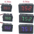 Mini Digital Voltmeter Tester Dc 4.5v To 30v 2-wire Mini Led Display Voltage Meter For Testing Car Motorcycle Battery Car - Volt