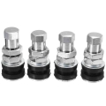 4Pcs/set 3.2x1.5cm Brass+Rubber Tire Wheel Valve Tubeless Stem For Motorcycle Car Bike|Valve Stems & Caps| - ebikpro.