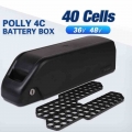 Battery Case Polly 4C Battery box Electric bike Battery Housing Down Tube Downtube E bike 21700 cells 10S4P 13S3P Nickle strips|