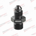 4AN AN4 Male Flare To M12x1.25 Metric Straight Fitting Black/BLUE|Fuel Supply & Treatment| - ebikpro.com