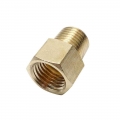 Extreme 1/8" NPT Female to 1/8" BSPT Male Sensor Send Adapter Reducer Universal Brass Connector Fitting|Pressure Senso