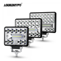 ANMINGPU 12V 24V Off Road LED Bar 4" 5" 6" Spot Flood LED Light Bar/Work Light for Truck Tractor 4x4 Atv Boat Car