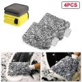 4Pcs Premium Cyclone Microfiber Wash Mitts 7''x11'' Ultra Large Car Washing Glove Absorbent Scratch Free Car Was