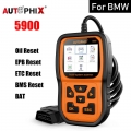 Autophix 5900 For Bmw Mini Obd2 Scanner Oil Epb Etc Reset Obd 2 Car Diagnostic Tools Support Multiple Language 7910 Lite Version