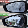 2/4pcs Car Rainproof Clear Film Rearview Mirror Protective Anti Fog Waterproof Film Auto Sticker Accessories - Styling Mouldings