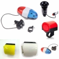 1pc Bike Rear Light For Taillight Waterproof MTB Road Bicycle 6 Flashing LED 4 Sounds Police Siren Trumpet Horn Bell|Bicycle Bel