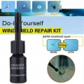 3pcs/set Car Glass Repair Fluid Tools Crack Chip Scratch Winshield Kits Sets Corrector With Cured Film Repair Blade|Window Repai