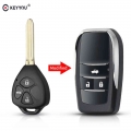 Keyyou 3 Buttons For Toyota Corolla Rav4 Toy43 Modified Flip Folding Remote Blank Key Shell 2019 - Car Key - ebikpro.com